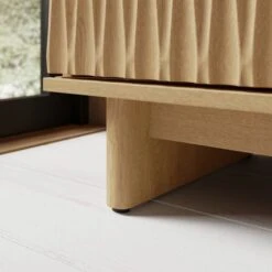 Inga Extra Wide TV Unit For TVs Up To 75", Oak Effect -ELEND SHOP 30928263 alt04