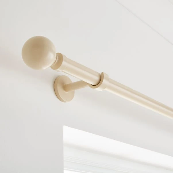 Ashton Fixed Metal Eyelet Curtain Pole 4 Ashton Fixed Metal Eyelet Curtain Pole - Image 4