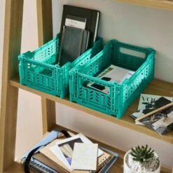 Pack Of 2 Foldable Crates 26 Pack Of 2 Foldable Crates -ELEND SHOP 30929150