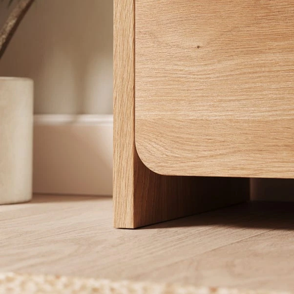 Bennett Extra Wide TV Unit For TVs Up To 70", Light Oak 5 Bennett Extra Wide TV Unit For TVs Up To 70", Light Oak - Image 5