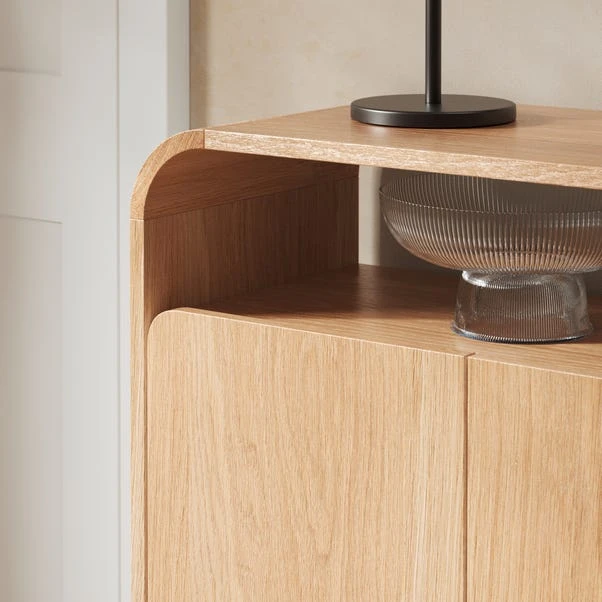 Bennett Console Table, Light Oak 4 Bennett Console Table, Light Oak - Image 4