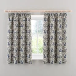 Tulip Jacquard Pencil Pleat Curtains -ELEND SHOP 30930915 alt04
