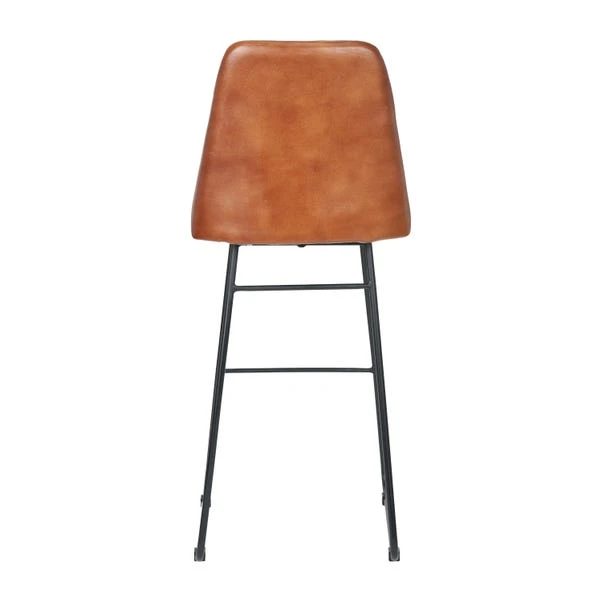 Camillo Diamond Back Bar Stool, Leather 8 Camillo Diamond Back Bar Stool, Leather - Image 8