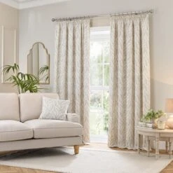 Shimla Floral Pencil Pleat Curtain -ELEND SHOP 30931662 alt01