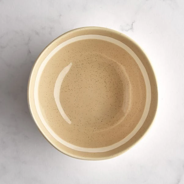 Striped Stoneware Nibble Bowl 2 Striped Stoneware Nibble Bowl - Image 2