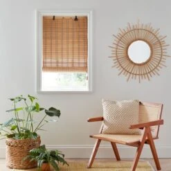 Bamboo Stripe Roller Blind 28 Bamboo Stripe Roller Blind -ELEND SHOP 30933485