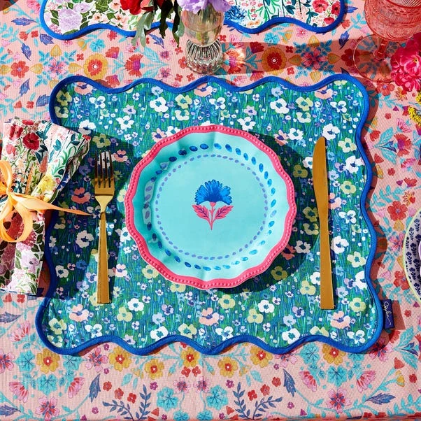 Sophie Robinson Set Of 2 Floral Print Placemats 3 Sophie Robinson Set Of 2 Floral Print Placemats - Image 3