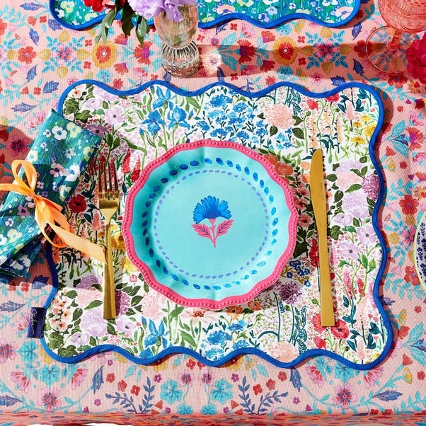 Sophie Robinson Set Of 2 Floral Print Placemats 4 Sophie Robinson Set Of 2 Floral Print Placemats - Image 4