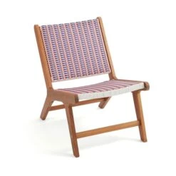 Sophie Robinson Coral & Cobalt Pavilion Deck Chair -ELEND SHOP 30934742 alt04