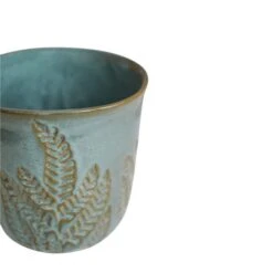 Kew Embossed Fern Plant Pot -ELEND SHOP 30937045 alt02