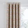 Hannah Retro Ditsy Blackout Eyelet Curtains