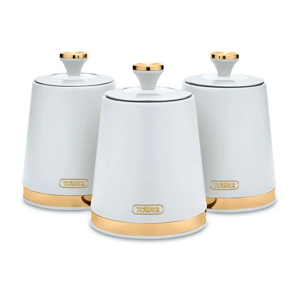Set Of 3 Tower Cavaletto Kitchen Canisters 9 Set Of 3 Tower Cavaletto Kitchen Canisters - Image 9