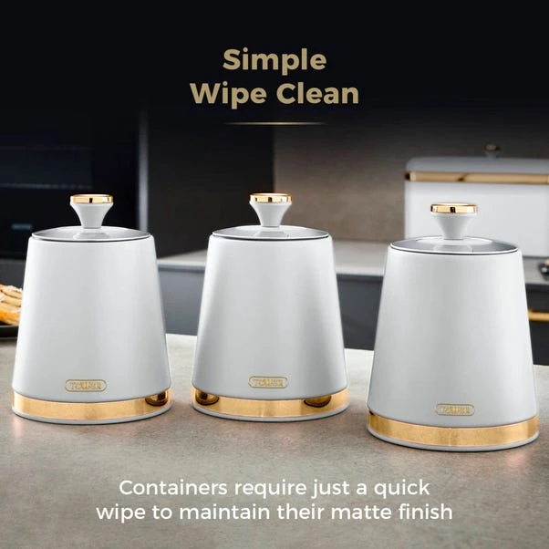 Set Of 3 Tower Cavaletto Kitchen Canisters 13 Set Of 3 Tower Cavaletto Kitchen Canisters - Image 13