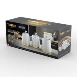 Set Of 3 Tower Cavaletto Kitchen Canisters 35 Set Of 3 Tower Cavaletto Kitchen Canisters -ELEND SHOP 30937673 alt07