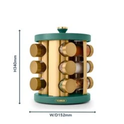 Tower Cavaletto 12 Jar Spice Rack Set -ELEND SHOP 30937688 alt07