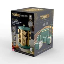 Tower Cavaletto 12 Jar Spice Rack Set -ELEND SHOP 30937688 alt09