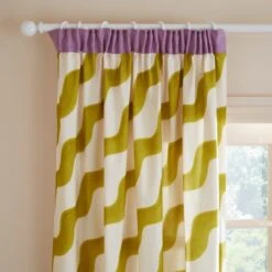 Sophie Robinson Hazy Wave Pencil Pleat Curtains 30 Sophie Robinson Hazy Wave Pencil Pleat Curtains -ELEND SHOP 30938141 alt02