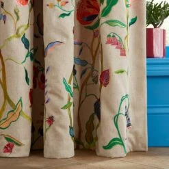Sophie Robinson Forgotten Garden Pencil Pleat Curtains -ELEND SHOP 30938153 alt05