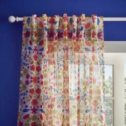 Sophie Robinson Courtyard Garden Tie Top Single Voile Panel -ELEND SHOP 30938154 alt02