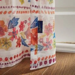 Sophie Robinson Courtyard Garden Tie Top Single Voile Panel -ELEND SHOP 30938154 alt04