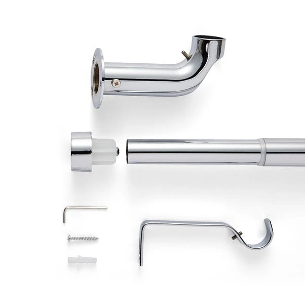 Trinity Room Darkening Extendable Metal Eyelet Curtain Pole 9 Trinity Room Darkening Extendable Metal Eyelet Curtain Pole - Image 9