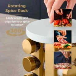 Tower Cavaletto 12 Jar Spice Rack Set -ELEND SHOP 30938806 alt02