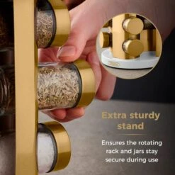 Tower Cavaletto 12 Jar Spice Rack Set -ELEND SHOP 30938806 alt04