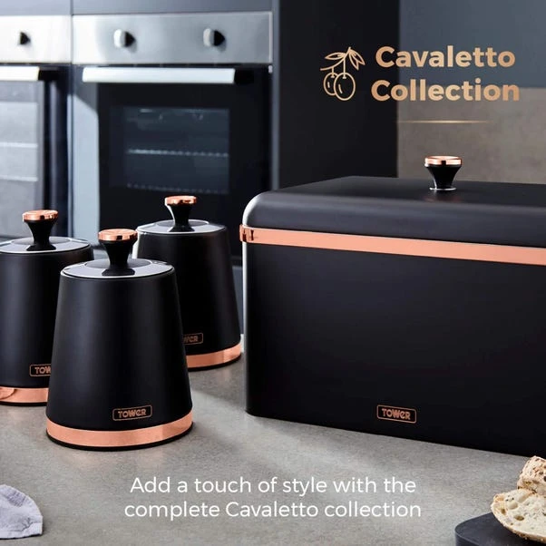 Set Of 3 Tower Cavaletto Kitchen Canisters 6 Set Of 3 Tower Cavaletto Kitchen Canisters - Image 6