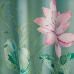 Holly Willoughby Lotus Garden Pencil Pleat Curtains -ELEND SHOP 30942527 alt02