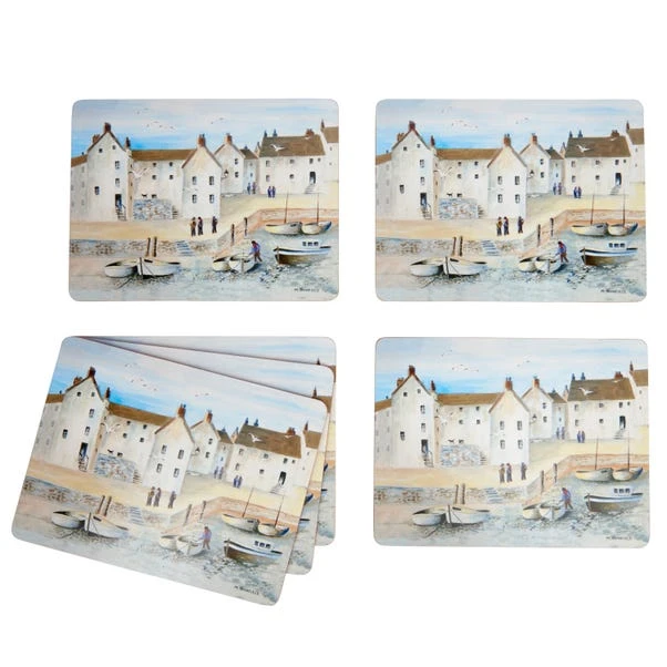 Creative Tops Set Of 6 Cornish Habour Natural Wooden Placemats 3 Creative Tops Set Of 6 Cornish Habour Natural Wooden Placemats - Image 3