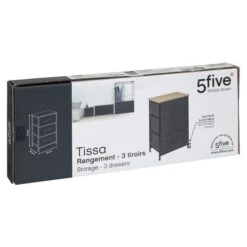 Tissa Grey 3 Drawer Storage Unit -ELEND SHOP 30944928 alt07