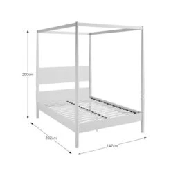 Pip 4 Poster Wooden Bed Frame -ELEND SHOP 30948509 alt09