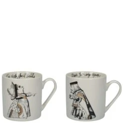 Alice In Wonderland Set Of 2 Mugs -ELEND SHOP 30948665 alt03