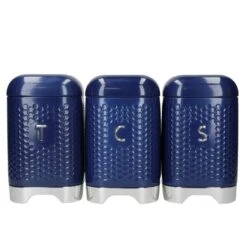 Set Of 3 KitchenCraft Lovello Tea, Coffee And Sugar Canisters -ELEND SHOP 30948673 alt02