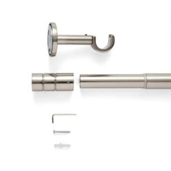Cylinder Extendable Metal Eyelet Curtain Pole 38 Cylinder Extendable Metal Eyelet Curtain Pole -ELEND SHOP 30948833 alt02
