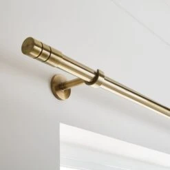 Cylinder Extendable Metal Eyelet Curtain Pole 26 Cylinder Extendable Metal Eyelet Curtain Pole -ELEND SHOP 30948841