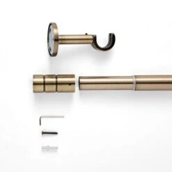 Cylinder Extendable Metal Eyelet Curtain Pole 27 Cylinder Extendable Metal Eyelet Curtain Pole -ELEND SHOP 30948841 alt02