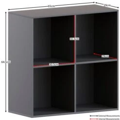 Vida Designs Durham 2x2 Cube Storage Unit 19 Vida Designs Durham 2x2 Cube Storage Unit -ELEND SHOP 30949042 alt01