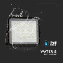 V-TAC 80W LED Solar Floodlight Outdoor Wall Light 24 V-TAC 80W LED Solar Floodlight Outdoor Wall Light -ELEND SHOP 30957271 alt04