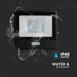 V-TAC 30W LED Floodlight Outdoor PIR Sensor Wall Light -ELEND SHOP 30957277 alt06