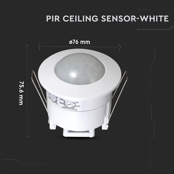 V-TAC PIR Motion Sensor LED Ceiling Light 6 V-TAC PIR Motion Sensor LED Ceiling Light - Image 6