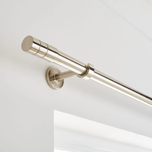 Cylinder Extendable Metal Eyelet Curtain Pole 1 Cylinder Extendable Metal Eyelet Curtain Pole