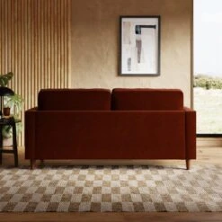 Zoe Casual Sit Velvet 3 Seater Sofa Bed -ELEND SHOP 30959045 alt02