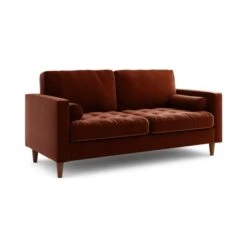 Zoe Casual Sit Velvet 3 Seater Sofa Bed -ELEND SHOP 30959045 alt06