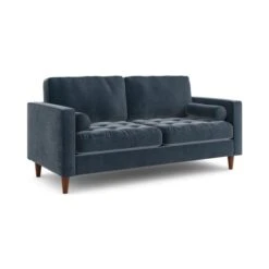 Zoe Casual Sit Velvet 3 Seater Sofa Bed -ELEND SHOP 30959051 alt08