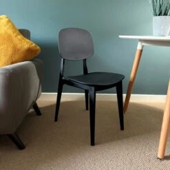 Fusion Living Oslo Plastic Dining Chair -ELEND SHOP 30960506