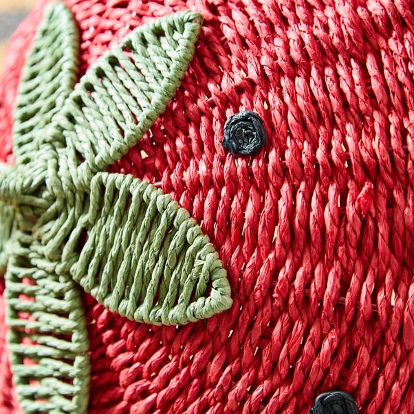 Strawberry Woven Basket 2 Strawberry Woven Basket - Image 2