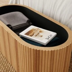Amari Fluted Flatweave Storage Ottoman -ELEND SHOP 30963070 alt03