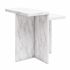 Brielle Side Table, Faux Marble -ELEND SHOP 30963077 alt03