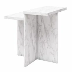 Brielle Side Table, Faux Marble -ELEND SHOP 30963077 alt04